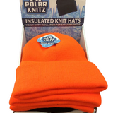 Winter Knit Hat Beanie and Glove Assortment Floor Display - 84 Pieces Per Retail Ready Display 88349