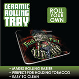 Ceramic Rolling Tray - 6 Pieces Per Retail Ready Display 30014