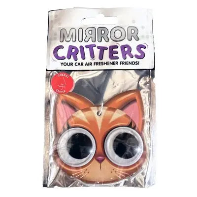 Air Freshener Mirror Critters Cat Cherry Scent - 24 Pieces Per Pack 41320 NOVELTY INC