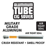 Metal Cigarette Saver Tube - 12 Pieces Per Retail Ready Display 41410