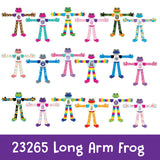 Plush Long Arm Frog Assortment Floor Display - 39 Pieces Per Retail Ready Display 88275