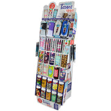 Travel Tissue and Wipe Assortment Floor Display - 68 Pieces Per Retail Ready Display 88291