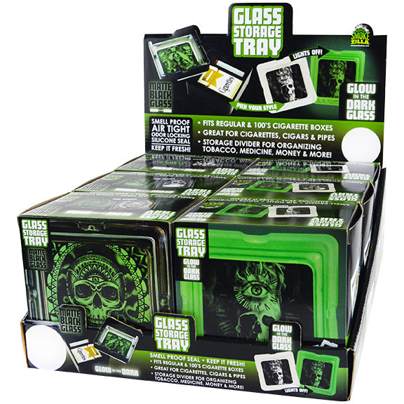 Display Box Glass Storage Tray