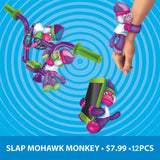 Plush Mohawk Monkey Assorted Floor Display - 30 Pieces Per Retail Ready Display 88378