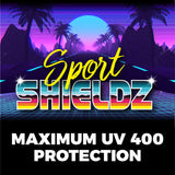 Sunglasses Sport Shieldz Assortment Floor Display - 24 Pieces Per Retail Ready Display 88443