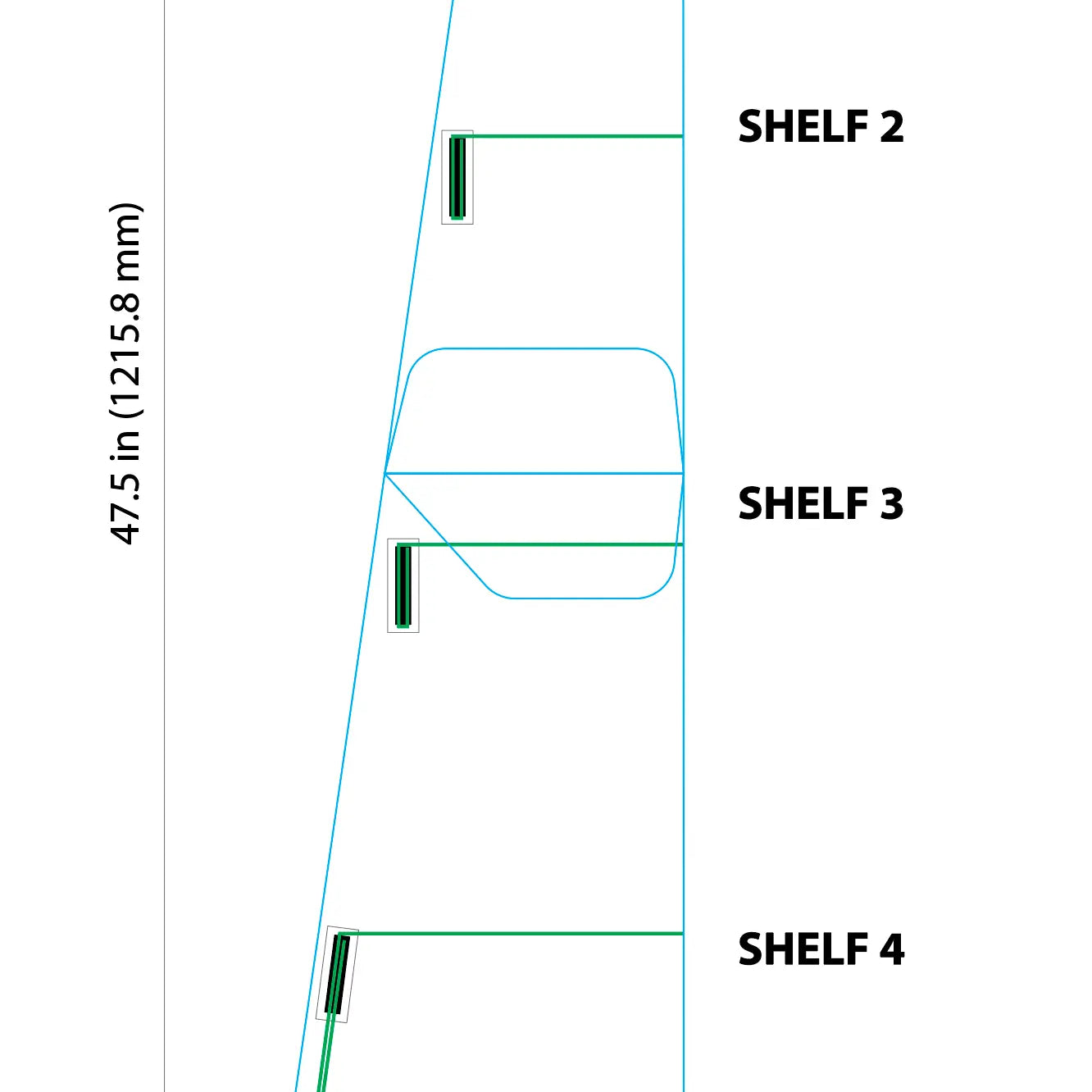 Merchandising Fixture - Corrugated Smokezilla Floor Display ONLY 974760 SMOKEZILLA