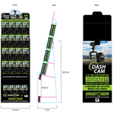 Dash Cam Floor Display - 24 Pieces Per Retail Ready Display 88389