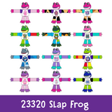 Plush Long Arm Frog Assortment Floor Display - 39 Pieces Per Retail Ready Display 88275