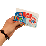 Merchandising Fixture -  So Much Fun Blank Toy Bin Cards Kit 975700