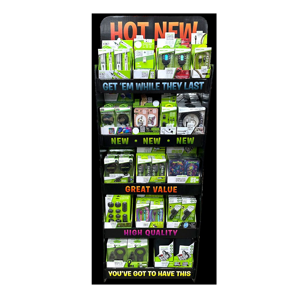 Gadget-Gear-Floor-Display-8-2025 NOVELTY INC WHOLESALE
