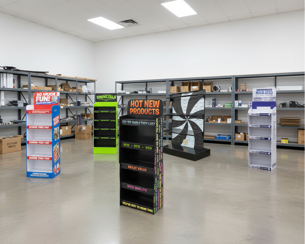 Floor Displays | Merchandising Units | Fixture Supplies