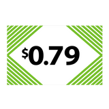 Merchandising Fixture- $0.79 Retail Tags 25 Pack 978290