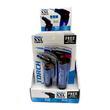 XXL Torch Lighter with Bonus Mini Torch Blister 2-Pack Sets - 6 Sets Per Display 26234
