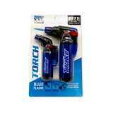 XXL Torch Lighter with Bonus Mini Torch Blister 2-Pack Sets - 6 Sets Per Display 26234