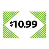 Merchandising Fixture- $10.99 Retail Tag 25 Per Pack 978460