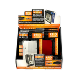 Metal RFID Blocking Ultra-Thin Wallet - 6 Pieces Per Retail Ready Display 22282N