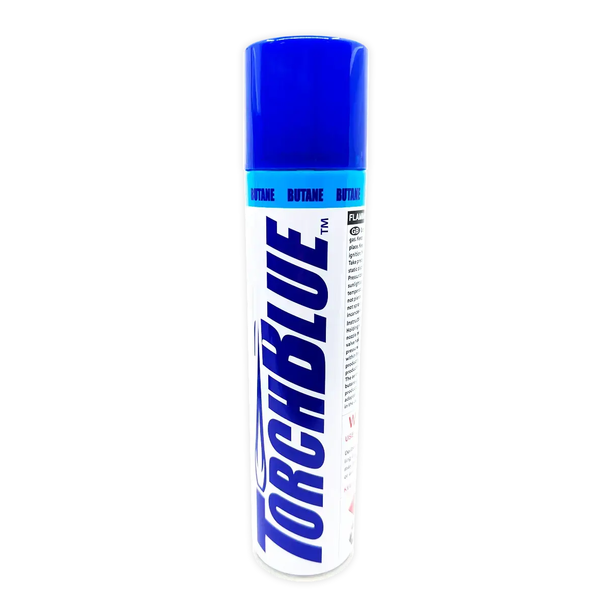 300ML Bulk Torch Blue Butane Refill - 6 Pieces Per Retail Ready Displa ...