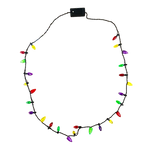 Christmas Necklace with 6 Pegs - 24 Pieces Per Pack 22495 NOVELTY INC WHOLESALE