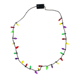Christmas Necklace with 6 Pegs - 24 Pieces Per Pack 22495 NOVELTY INC WHOLESALE