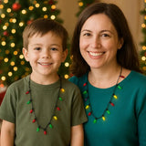Christmas Necklace with 6 Pegs - 24 Pieces Per Pack 22495 NOVELTY INC WHOLESALE
