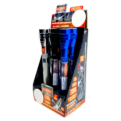 ITEM NUMBER 022583FAM MAGNETIC EXTEND TOOL FLASHLIGHT 6 PIECES PER DISPLAY