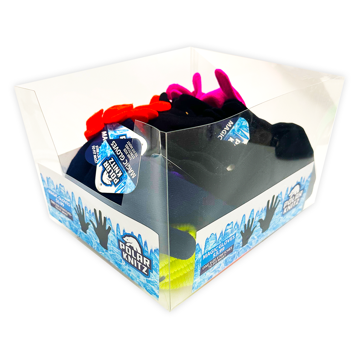 ITEM NUMBER 022692 MAGIC GLOVES 18 PIECES PER DISPLAY