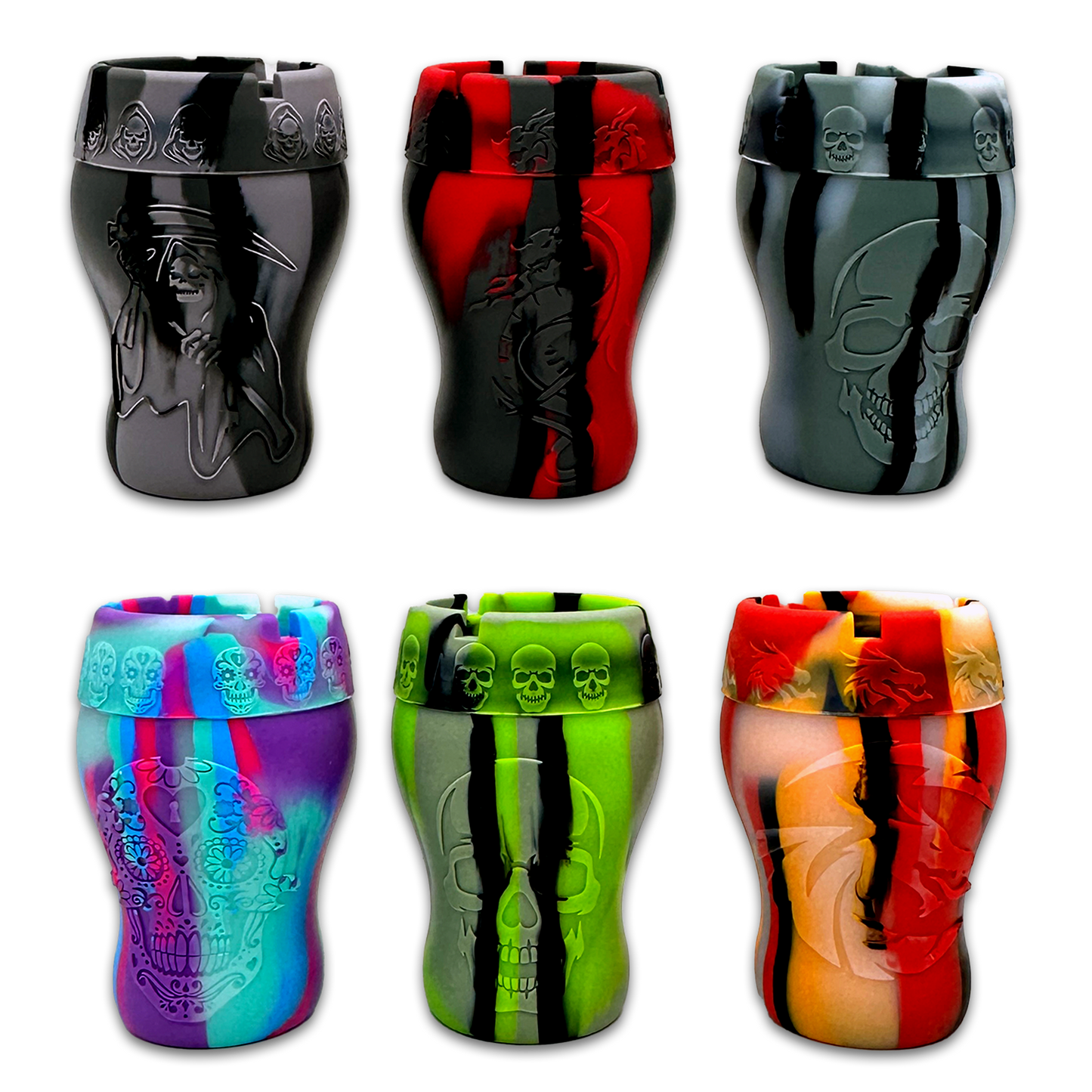 ITEM NUMBER 023368 CURVE SILICONE BUTT BUCKET 6 PIECES PER DISPLAY