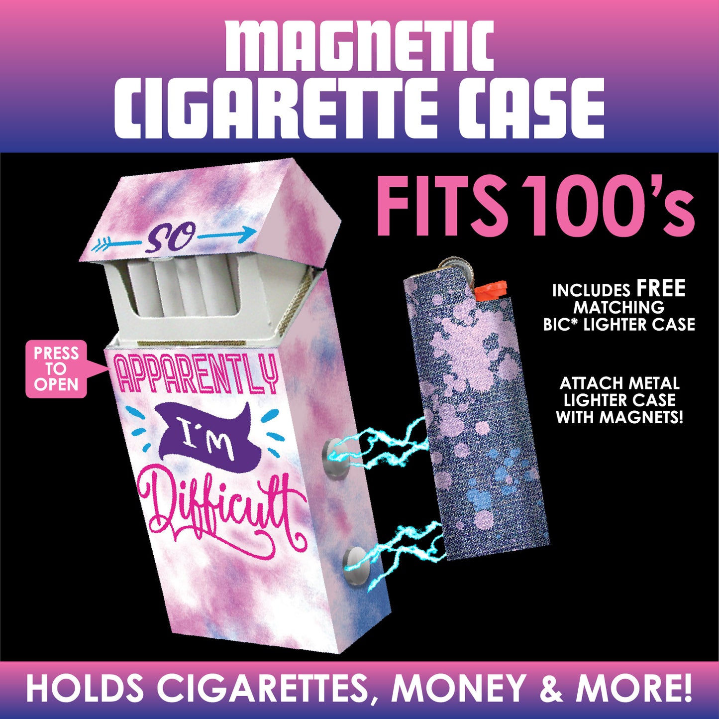 ITEM NUMBER 023545 100S CIG BOX LIGHTER CASE 8 PIECES PER DISPLAY