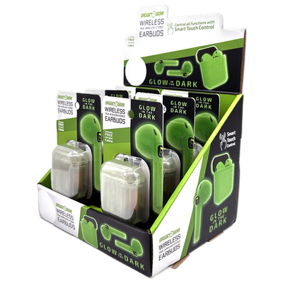 ITEM NUMBER 023778 GID WIRELESS EARBUDS 6 PIECES PER DISPLAY