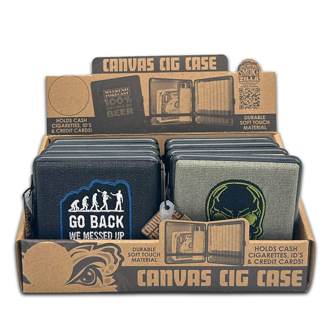 ITEM NUMBER 023985 CANVAS CIG CASE 8 PIECES PER DISPLAY