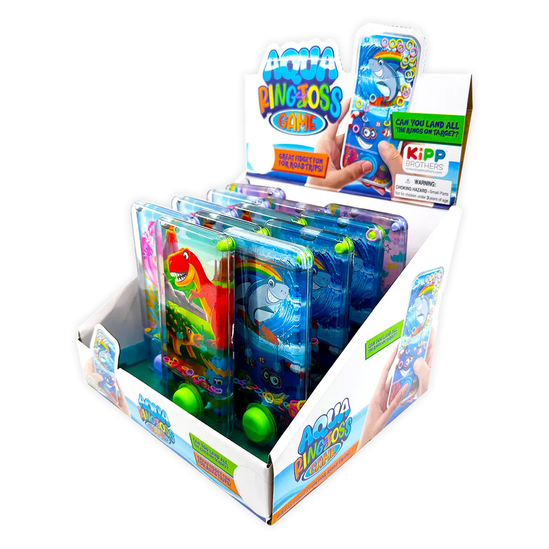 Aqua Ring Water Toss Game 12 Pieces Per Retail Ready Display 23999