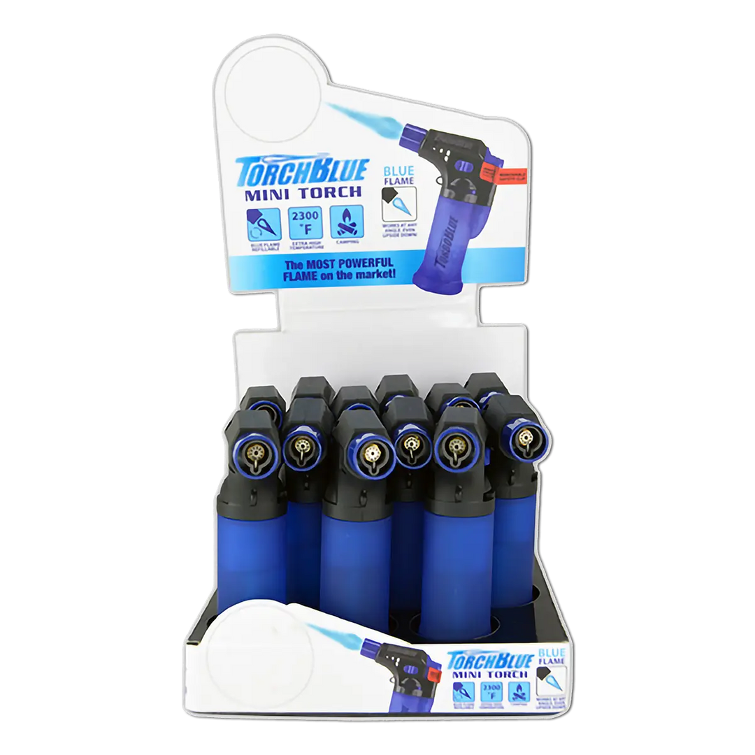 Mini Torch Lighter - 12 Pieces Per Retail Ready Display 24004 ...