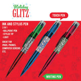 Christmas Glitter Pen- 6 Pieces Per Retail Ready Display 24071