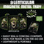 ITEM NUMBER 024205 3D LENTICULAR MAGNETIC METAL TRAY 6 PIECES PER DISPLAY