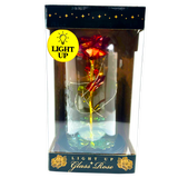 Jumbo Rose Glass Keepsake - 2 Pieces Per Retail Ready Display 24546