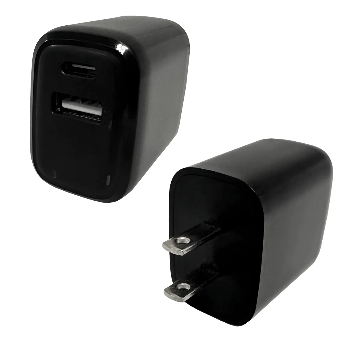 AC Wall Charger Dual Port USB / USB-C 20 Watts - 12 Pieces Per Pack 24 ...