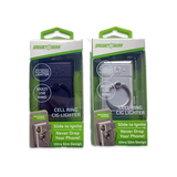 Cell Phone Ring Attachment with USB Coil Lighter - 6 Pieces Per Retail Ready Display 25071