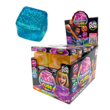 Fun Doh Cubo Mágico Blando para Apretar de Liberación Lenta - 12 Piezas por Exhibidor Listo para Venta al por Menor 25082