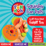 Squish & Squeeze Donut Toy - 12 Pieces Per Display 25083