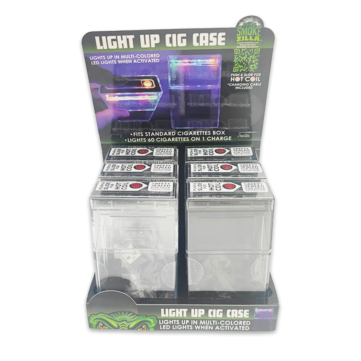 led cigarette case Light-Up Cigarette Case with USB Coil Lighter led cigarette case Light-Up Cigarette Case with USB Coil Lighter