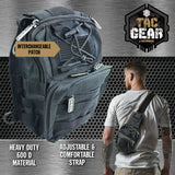 MOLLE Tactical Sling Bag with Strap - 4 Pieces Per Retail Ready Display 25248