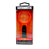 Roughneck Magnifying Glass with LED Light - 6 Pieces Per Retail Ready Display 25273