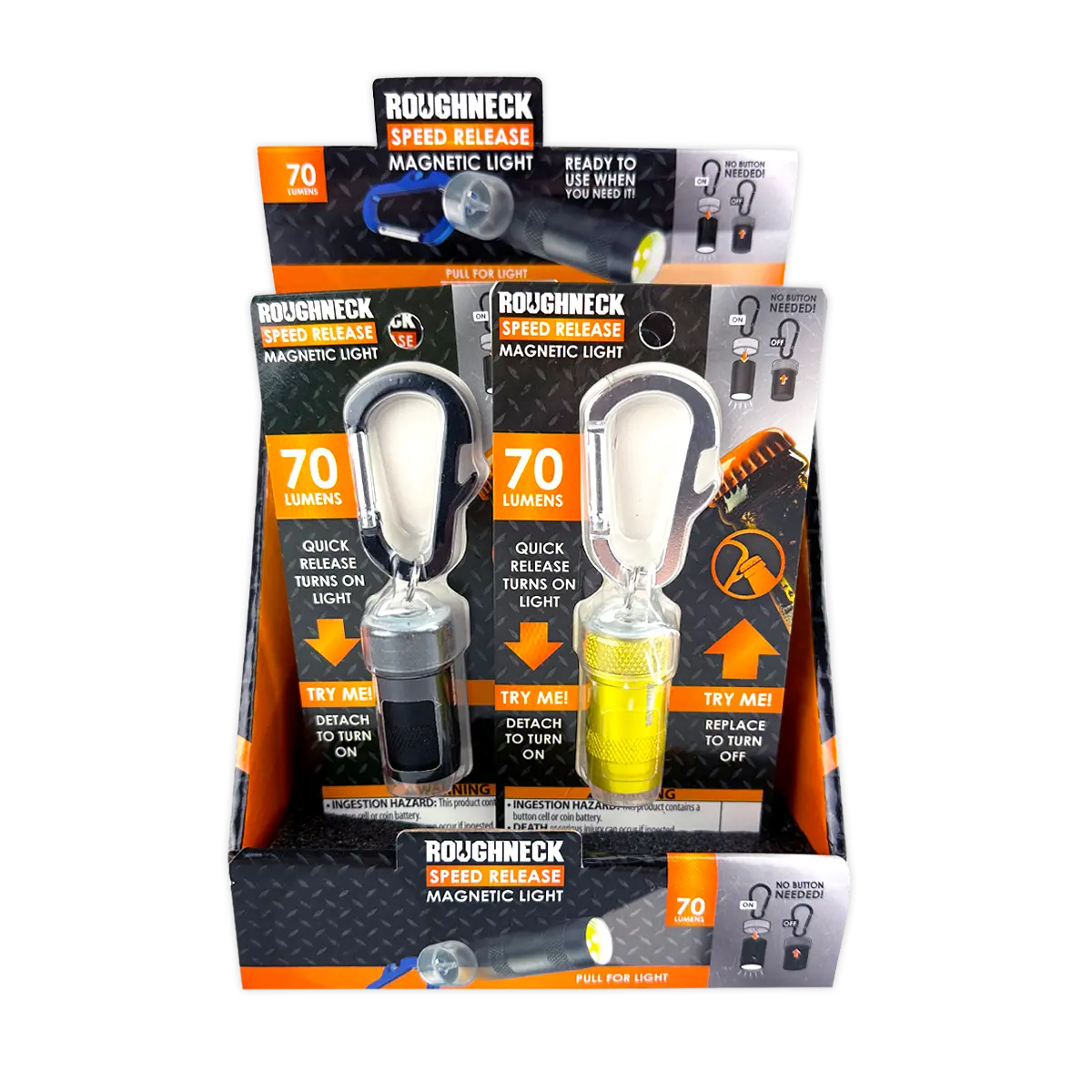 Speed Release Magnetic Light 6 Pieces Per Retail Ready Display Speed Release Magnetic Light 6 Pieces Per Retail Ready Display