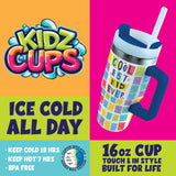 16 oz Insulated Kids Cup - 6 Pieces Per Retail Ready Display 25330