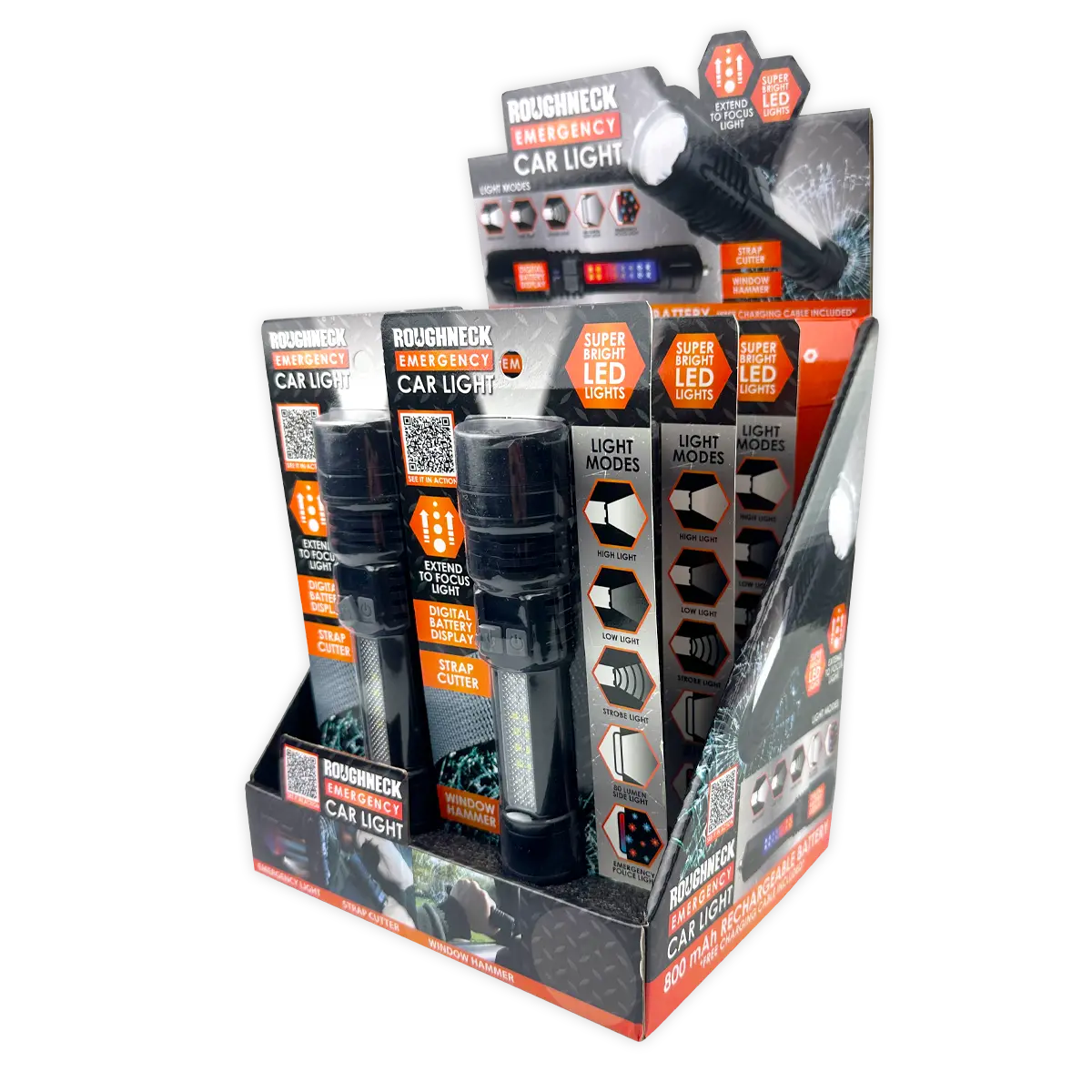 Roughneck Emergency Car Led Light Multi Tool