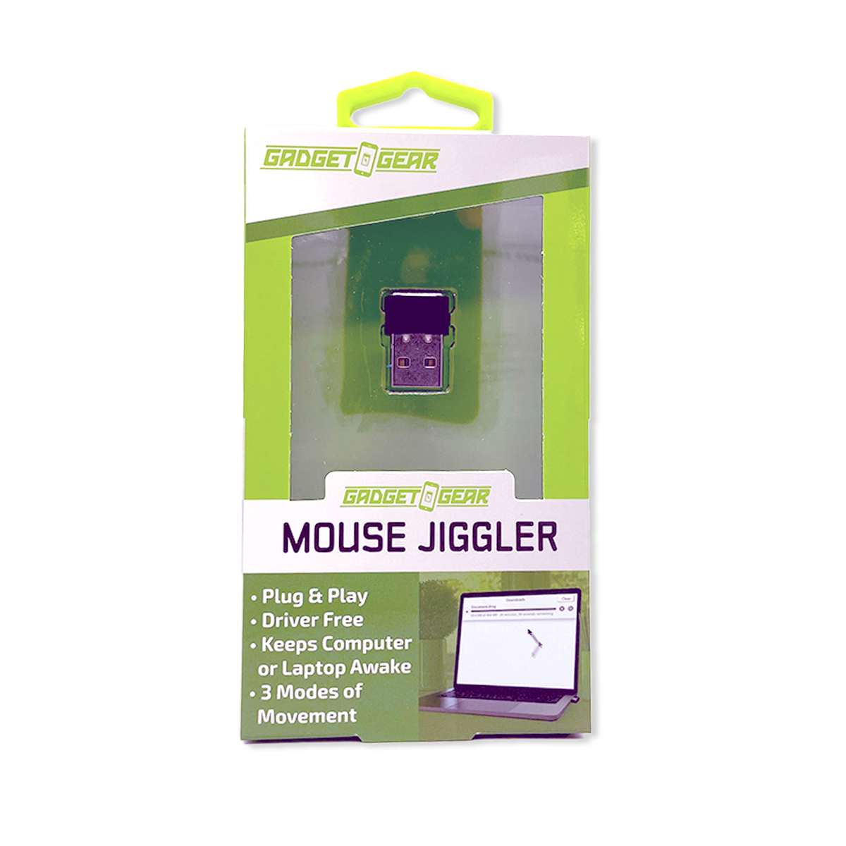 USB-A Mouse Jiggler Screen Motion - 6 Pieces Per Retail Ready Display 25598 - NOVELTY INC WHOLESALE