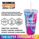 Silicone 22oz Super Cups - 6 Pieces Per Retail Ready Display 25605