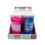 Silicone 22oz Super Cups - 6 Pieces Per Retail Ready Display 25605 ROUGHNECK