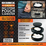 Oral Nicotine Pouch And Storage Canisters  - 6 Pieces Per Retail Ready Display 25681