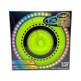 RGB Glow in the Dark Light-Up Flying Disc - 6 Pieces Per Display 25813